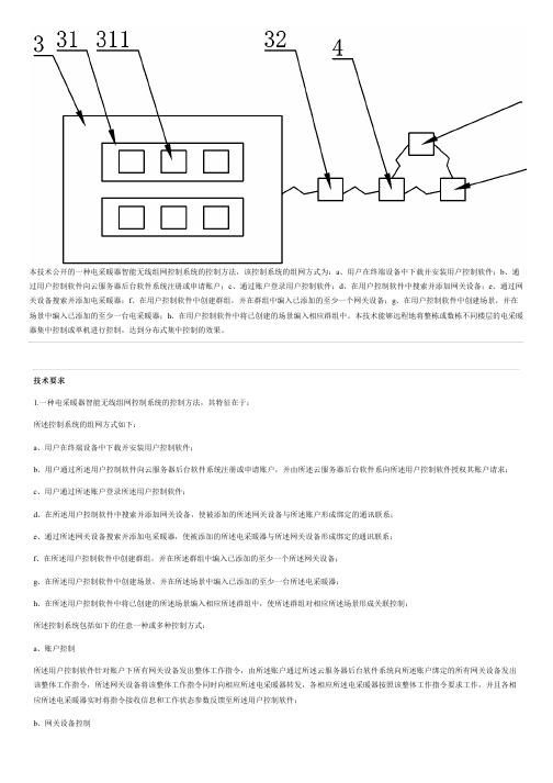 电采暖器智能无线组网控制系统的控制方法与制作流程