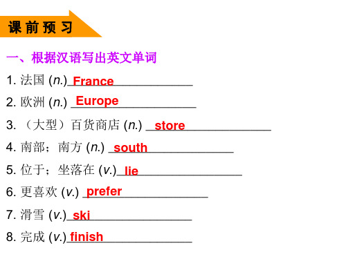 七年级英语下册Module1PeopleandplacesUnit2Travellin课件