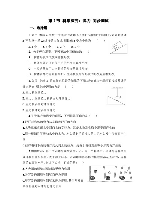 鲁科版高中物理必修第一册3