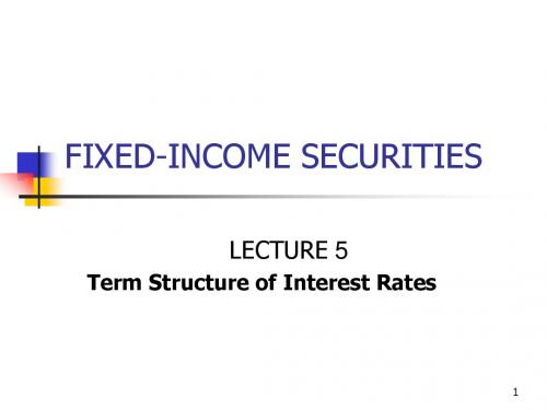 固定收益证券课件5