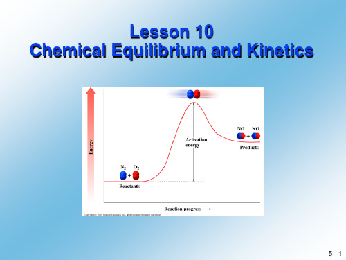 应用化学专业英语lesson10ChemicalEquilibriumandkinetics