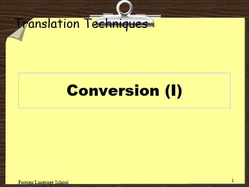 lecture 4 conversion
