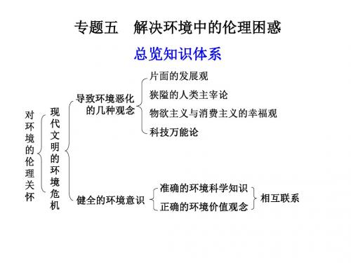 017-2018学年人教A版选修六可持续发展的伦理要求课件(8张)