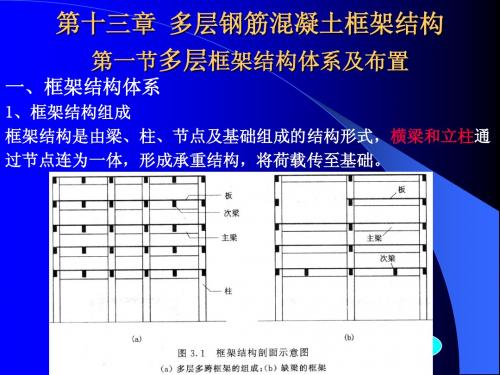 13-多层钢筋混凝土框架结构