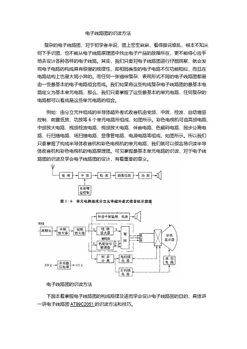 电子线路图的识读方法