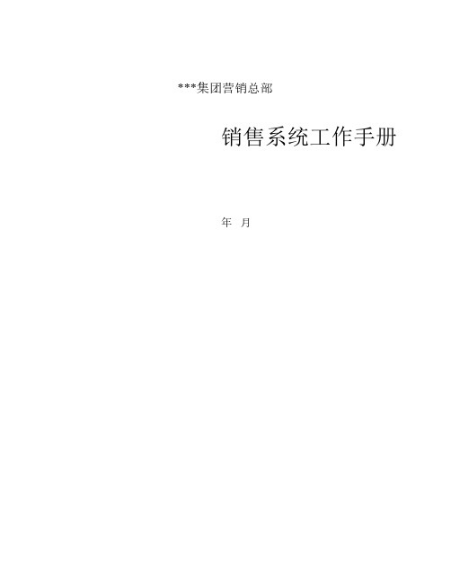 apv_-销售系统工作手册