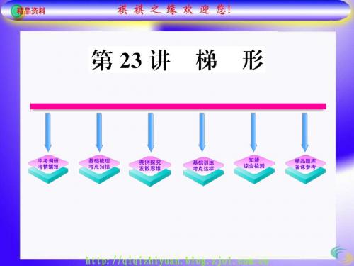 2011年第一轮总复习课件第23讲