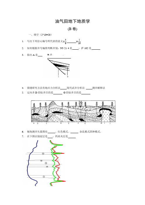 油气田地下地质学