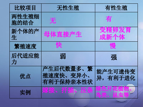 八年级生物下册第七单元第一章第二节昆虫的生殖和发育课件(新版)新人教版