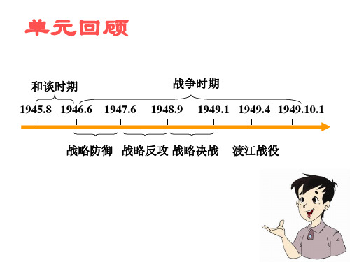 人教八上历史第二十四课人民解放战争的胜利