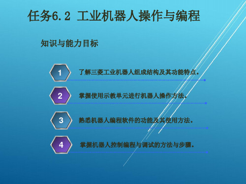 自动化生产线安装与调试任务6.2 工业机器人操作与编程