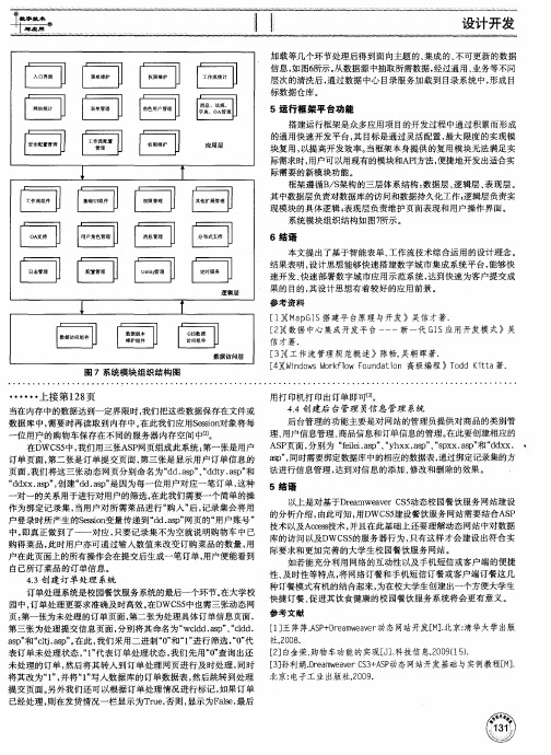 基于Dreamweaver CS5的动态校园餐饮服务网站建设