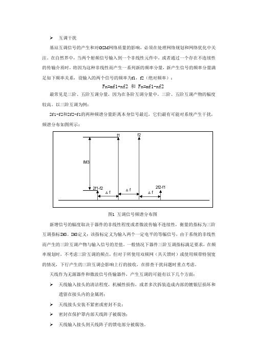 互调干扰