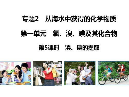 苏教版高中化学必修一课件2.1.5溴、碘的提取【A案】