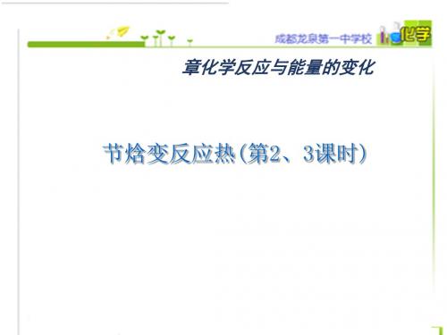 化学课件《化学反应与能量变化》优秀ppt12 人教课标版1