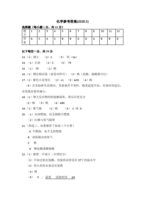 2020.4北京燕山试题答案(1)