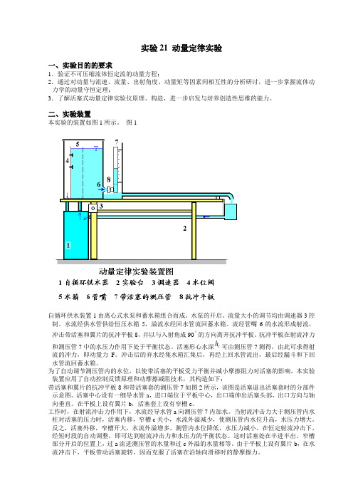 动量定理实验