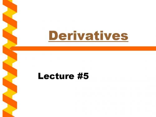 derivatives加拿大著名咨询公司在建设银行的讲座5资料