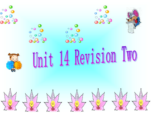 英语：Unit-14-《Revision-Two》课件(1)(北京课改版七年级下)(新编201910)