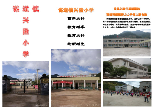 兴隆小学特色汇编