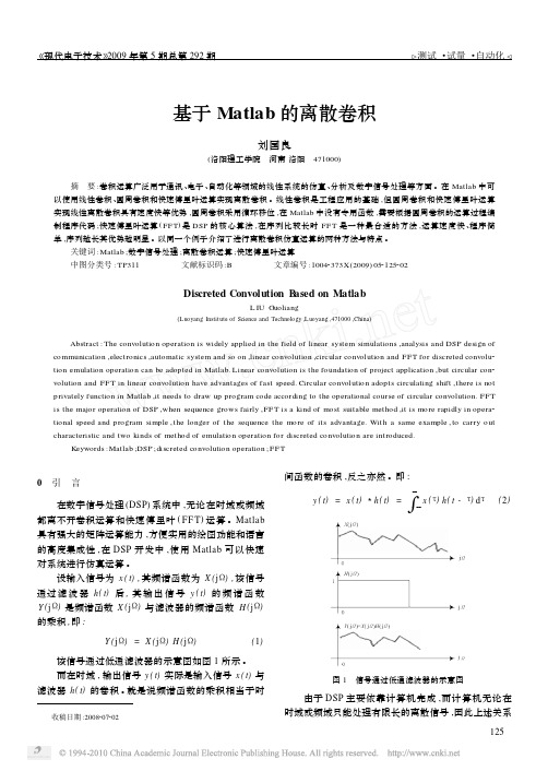 基于Matlab的离散卷积