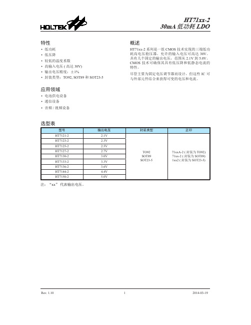 HT7150规格书