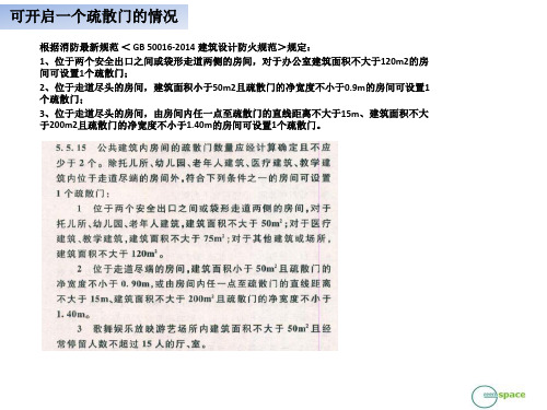 消防疏散距离及多大房间可开启一个疏散门