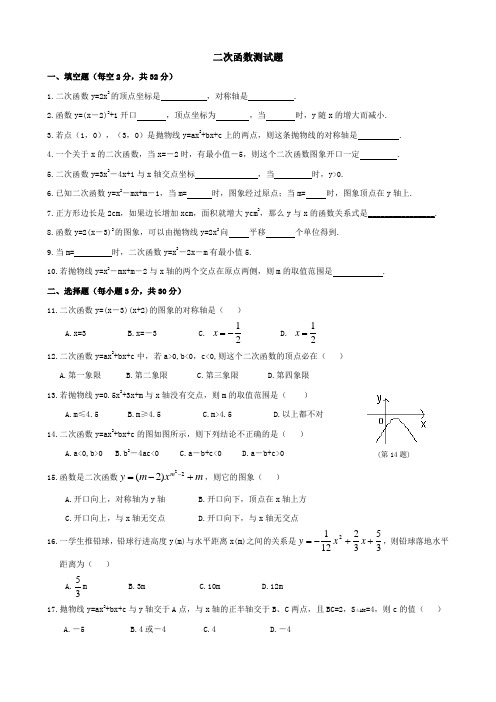 人教版九年级下册数学全册测试卷(含答案)28833