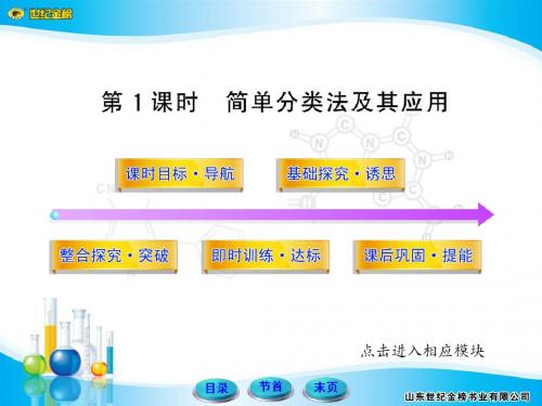 世纪金榜必修1课件2.1.1高中化学