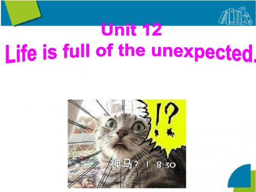 2014_Unit_12__Life_is_full_of_the_unexpected_._Section__A