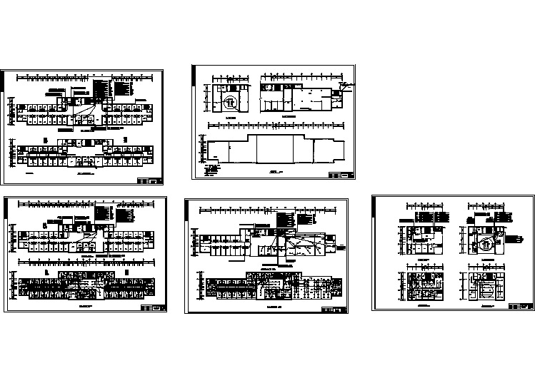市医院门诊住院综合楼全套电气施工图