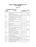 北京师范大学院系学生工作考评指标体系(试行)