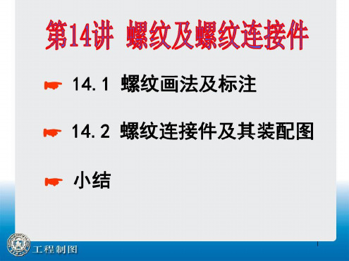 螺纹及螺纹连接件教学-2022年学习资料