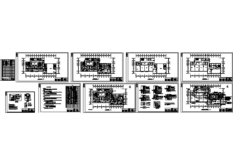 幼儿园电气施工全套图纸