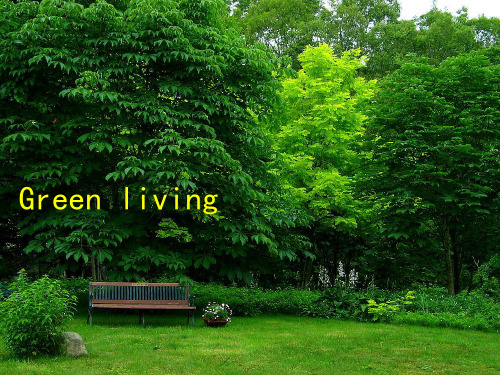 Green living   绿色生活