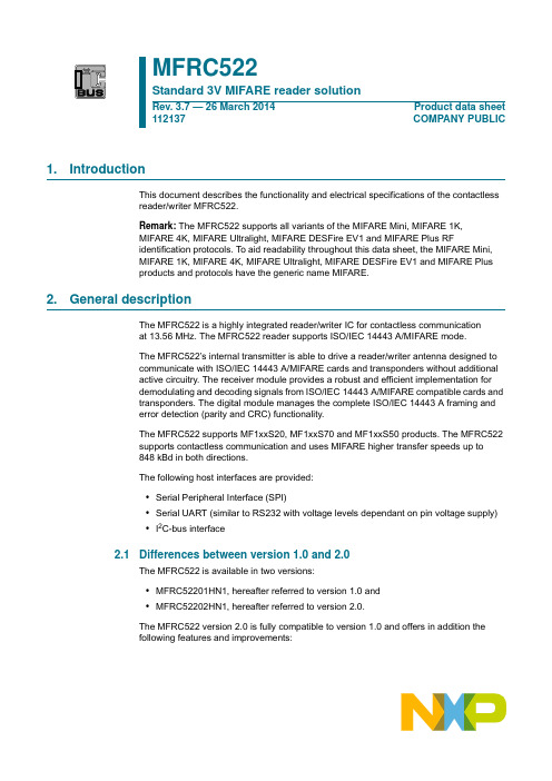 RFID MFRC522