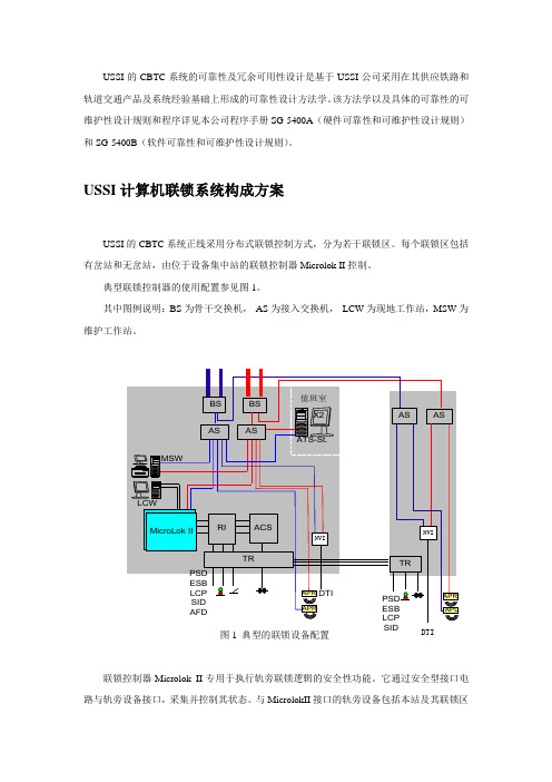 计算机联锁系统构成方案-双机热备双软件方案介绍