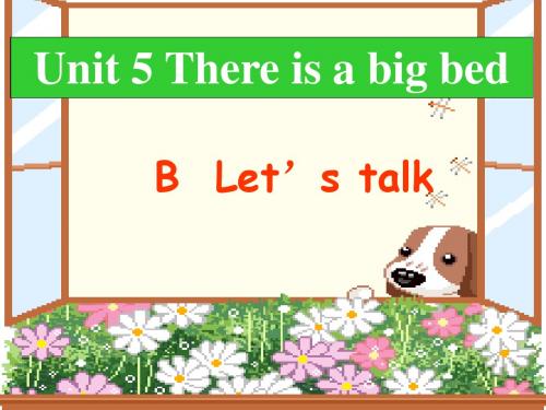 PEP小学英语五年级上册Unit5 B Let`s talk 课件