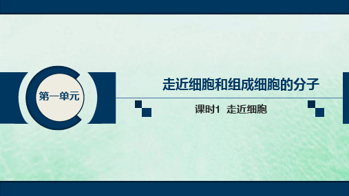 2020届高中生物一轮复习人教版走近细胞PPT课件(42张)