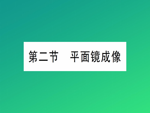 第四章 第二节 平面镜成像—2020年秋沪科版八年级上册物理课件