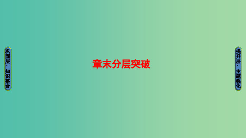 高中地理 第四章 自然环境对人类活动的影响章末分层突破4 中图版必修1