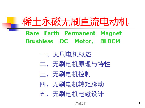 BLDC电动机本体设计及控制原理苍松书苑