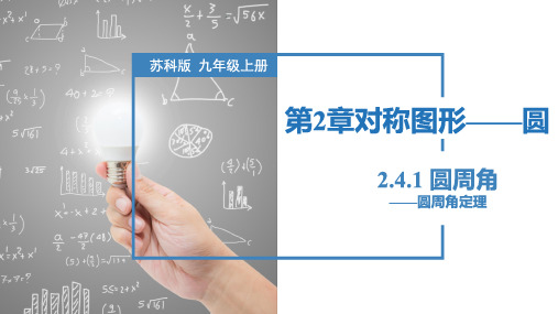 2.4.1 圆周角定理(同步课件)-2024-2025学年九年级数学上册同步精品课堂(苏科版)