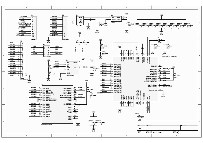 USB照相机电路原理图