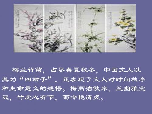 (北师大版)六年级语文上册课件 梅香正浓