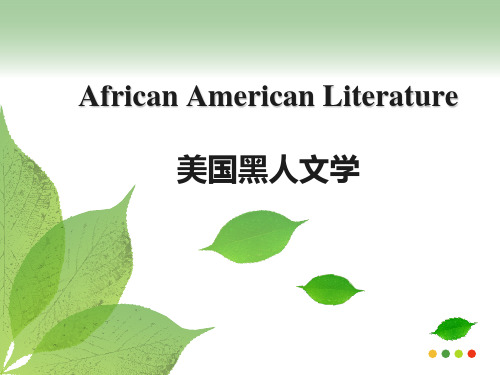 African-American Literature