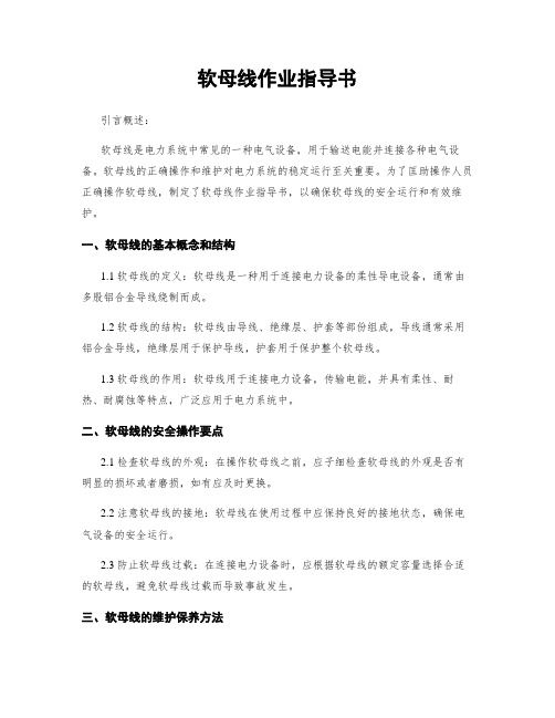 软母线作业指导书