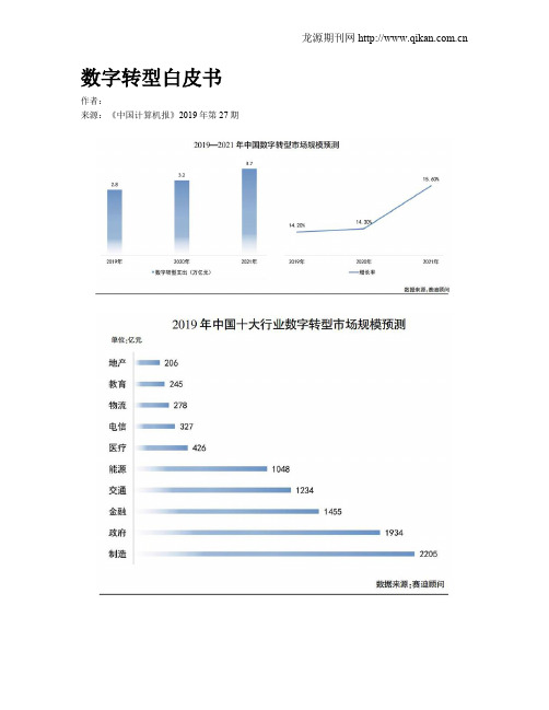 数字转型白皮书