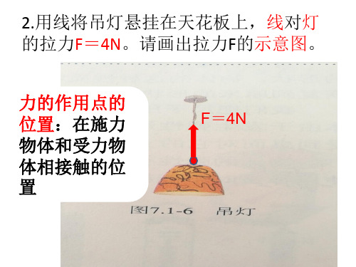 最新人教版八年级物理下册课件：第七章第二节弹力