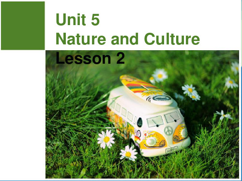 六年级下册英语课件-Unit 5 Nature and Culture Lesson 2 人教(新起点)(2018秋) (共18张PPT)